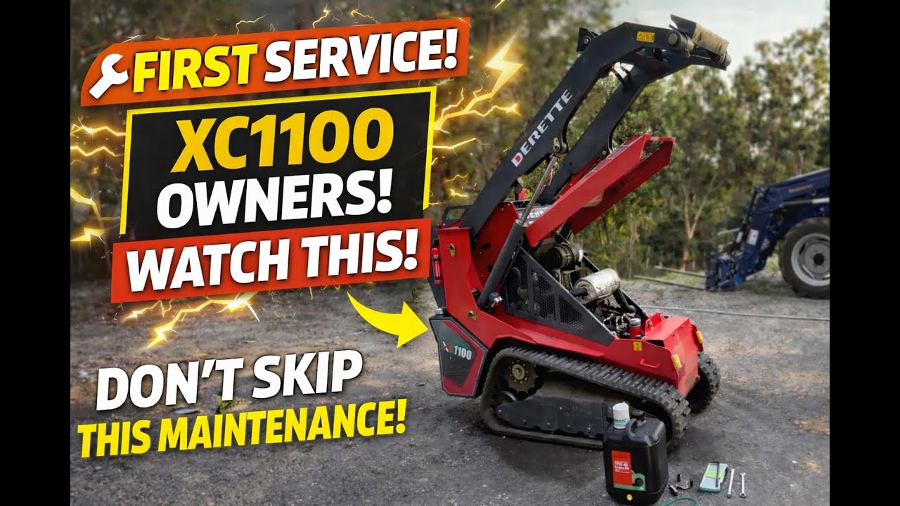First Service on the Derette XC1100- Watch this first