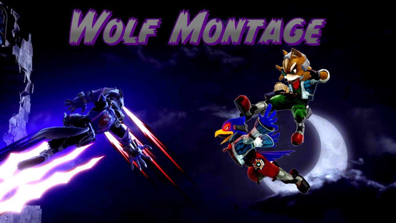 Wolf is DUMB (Smash Ultimate Wolf Montage)