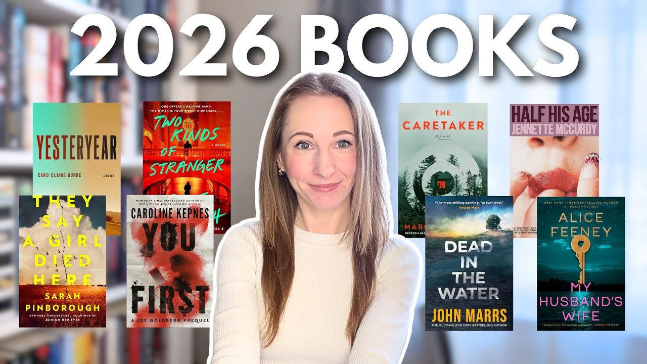 📚 Самые ожидаемые книги 2026 года! (Триллер и художественная литература)