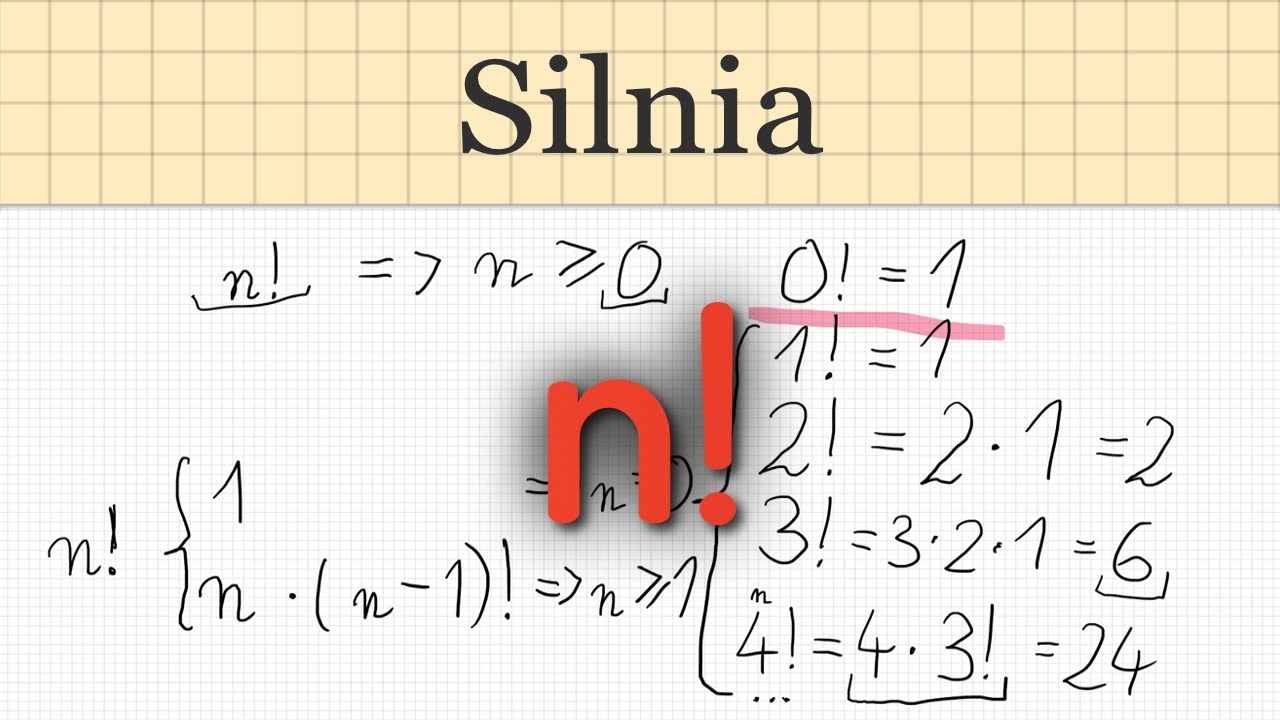 Matematyka - Silnia (n!)
