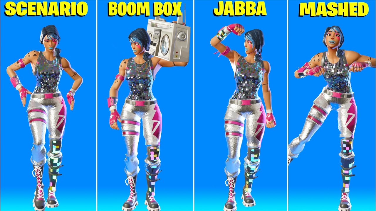 Fortnite SPARKLE SPECIALIST Skin With Best Dances & Emotes!