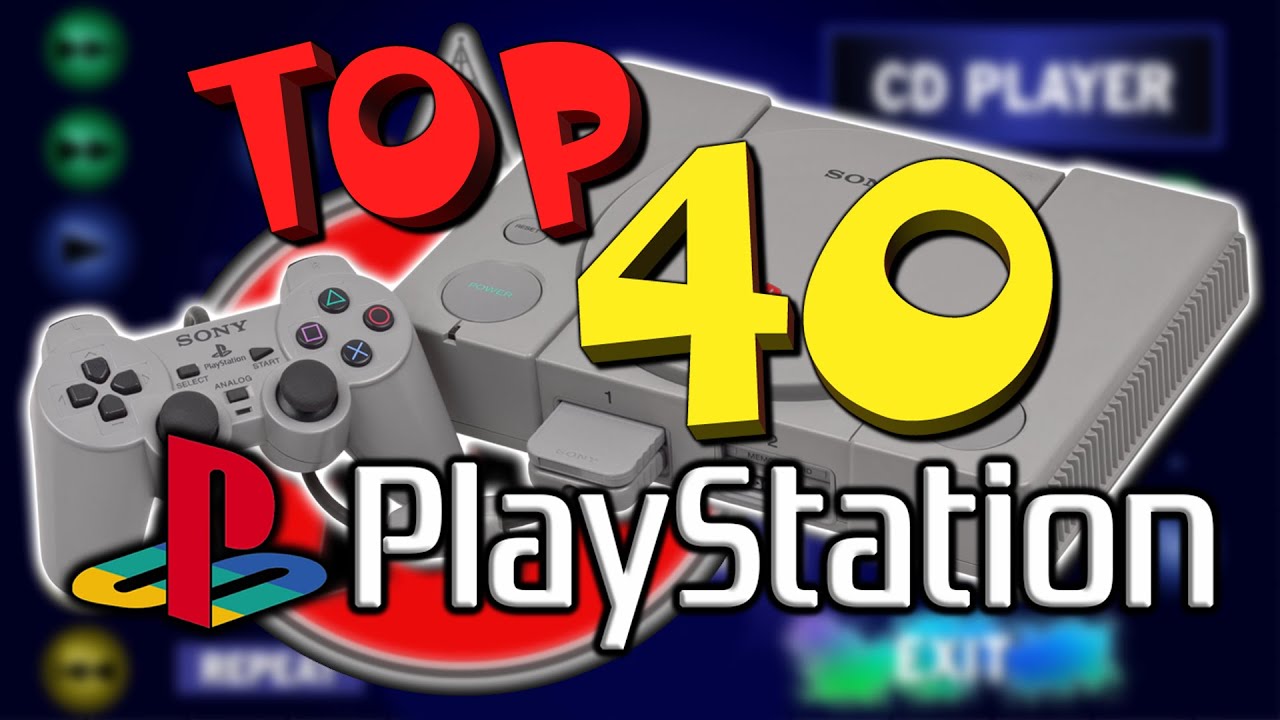 TOP 40: PLAYSTATION - ¡Lo MEJOR de la consola que lo cambió TODO! - [1.er RECOPILATORIO de PSX]
