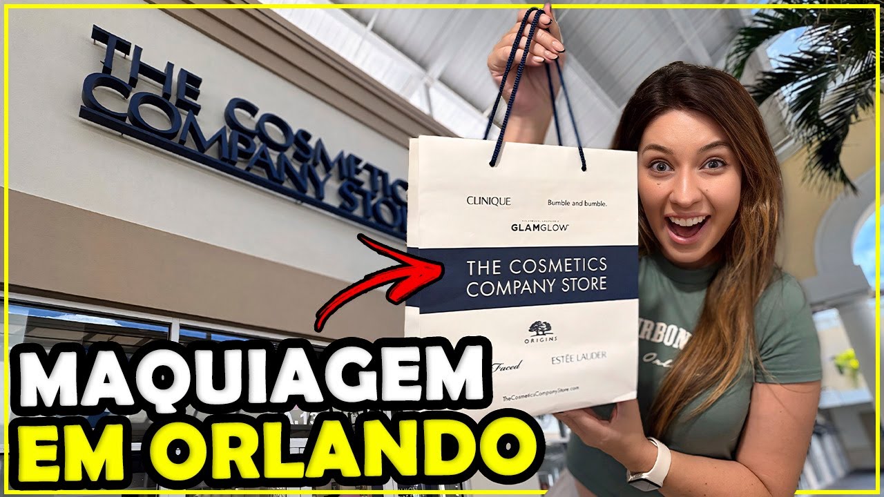 MAQUIAGEM BARATA EM ORLANDO - THE COSMETICS COMPANY