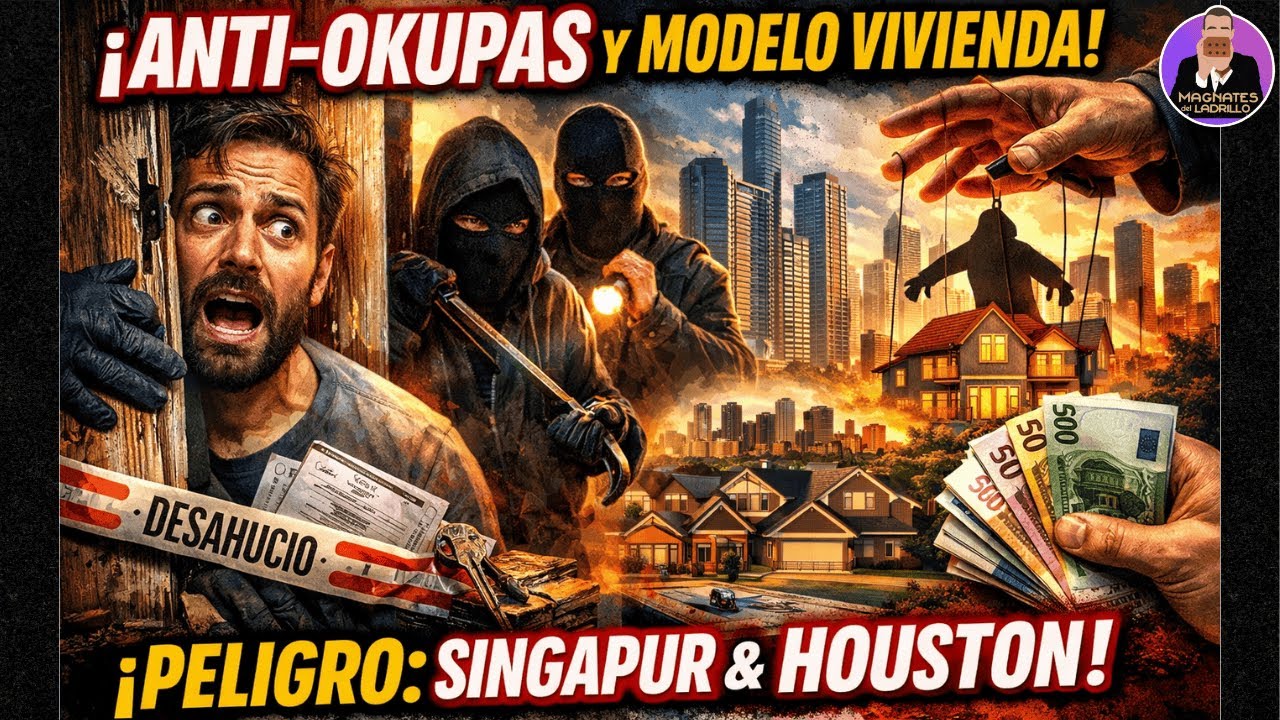 🔴Consejos Anti-Okupas | Modelo Vivienda Singapur & Houston