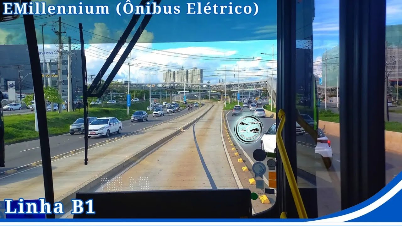 Caio EMillennium (40001), Est. Pituba x Hiper, Linha B1 do BRT Salvador