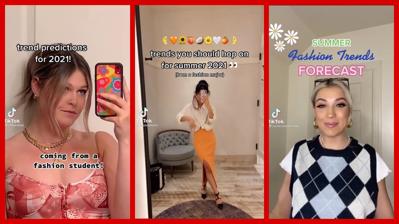Tiktok 2021 fashion trends/predictions compilation