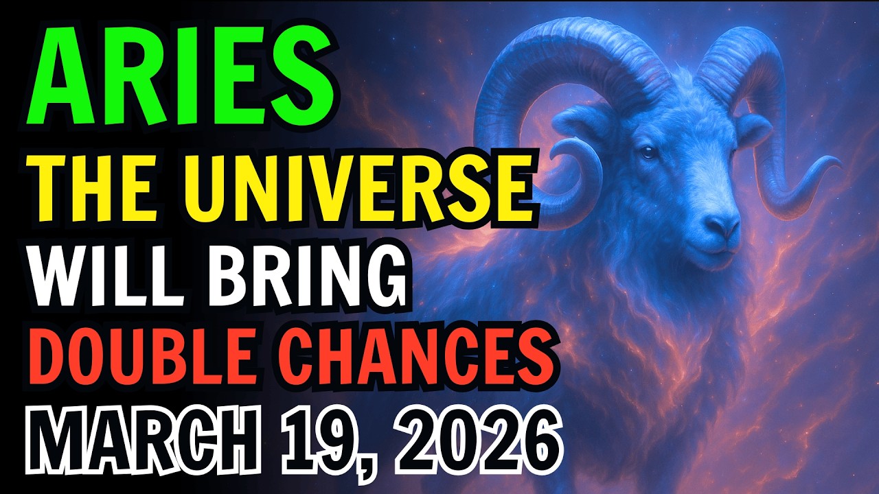♈ ARIES SOMETHING BIG IS COMING MARCH 19 – DOUBLE CHANCE TO MOVE FORWARD 🚀