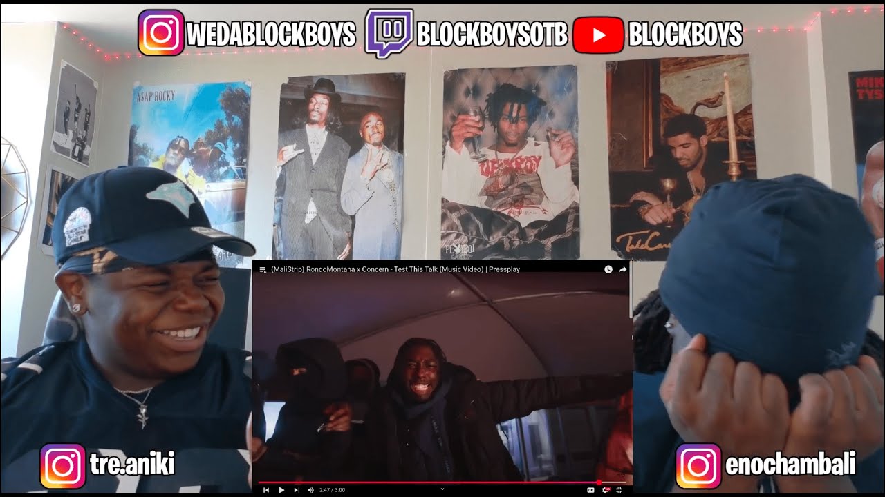 (MaliStrip) RondoMontana x Concern - Test This Talk (Music Video) | Pressplay - REACTION