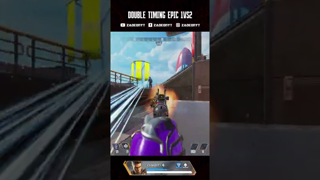 This Is How I Use My Double Time Effectively #ApexLegendsIndia #Shorts #ZadeOnYT