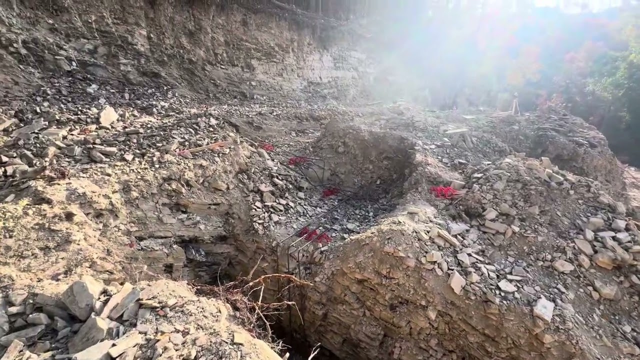 How to build on rocky ground