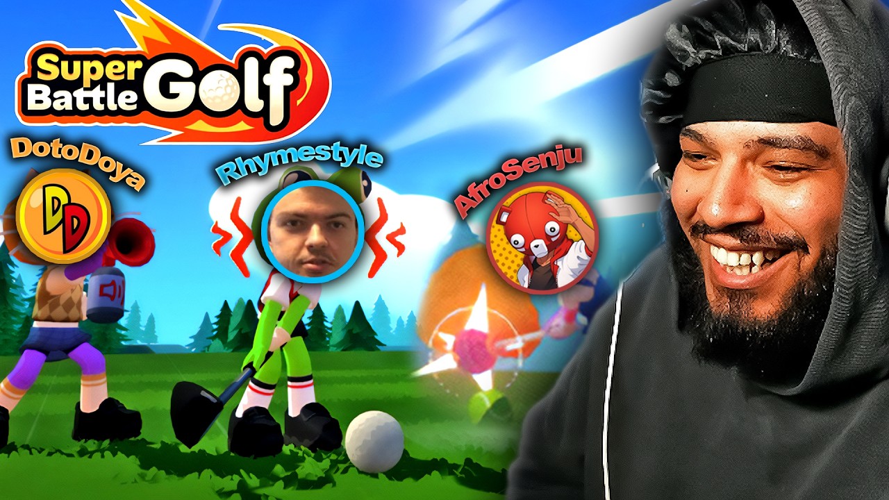SQUAD PLAYS SUPER BATTLE GOLF