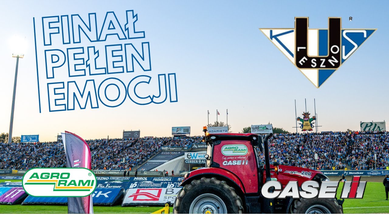 Unia Leszno w finale, a my na trybunach! 💙🤍🏁  Agro-Rami na finale Metalkas 2. Ekstraligi