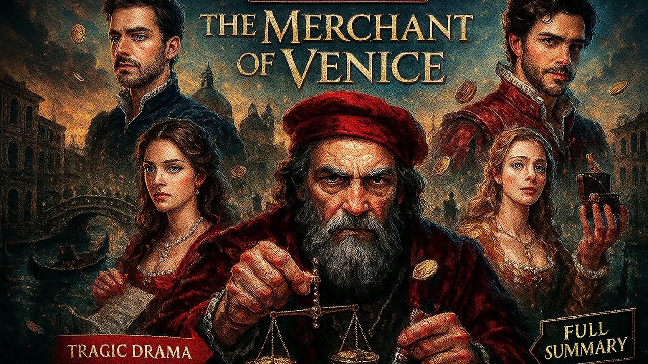 The Merchant of Venice Summary | William Shakespeare plays | #shakespeare #plays #literature 