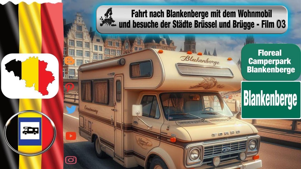 Wohnmobilstellplatz Blankenberge mit Kusttramfahrt, ein perfekter Ort für einen Wohnmobilurlaub