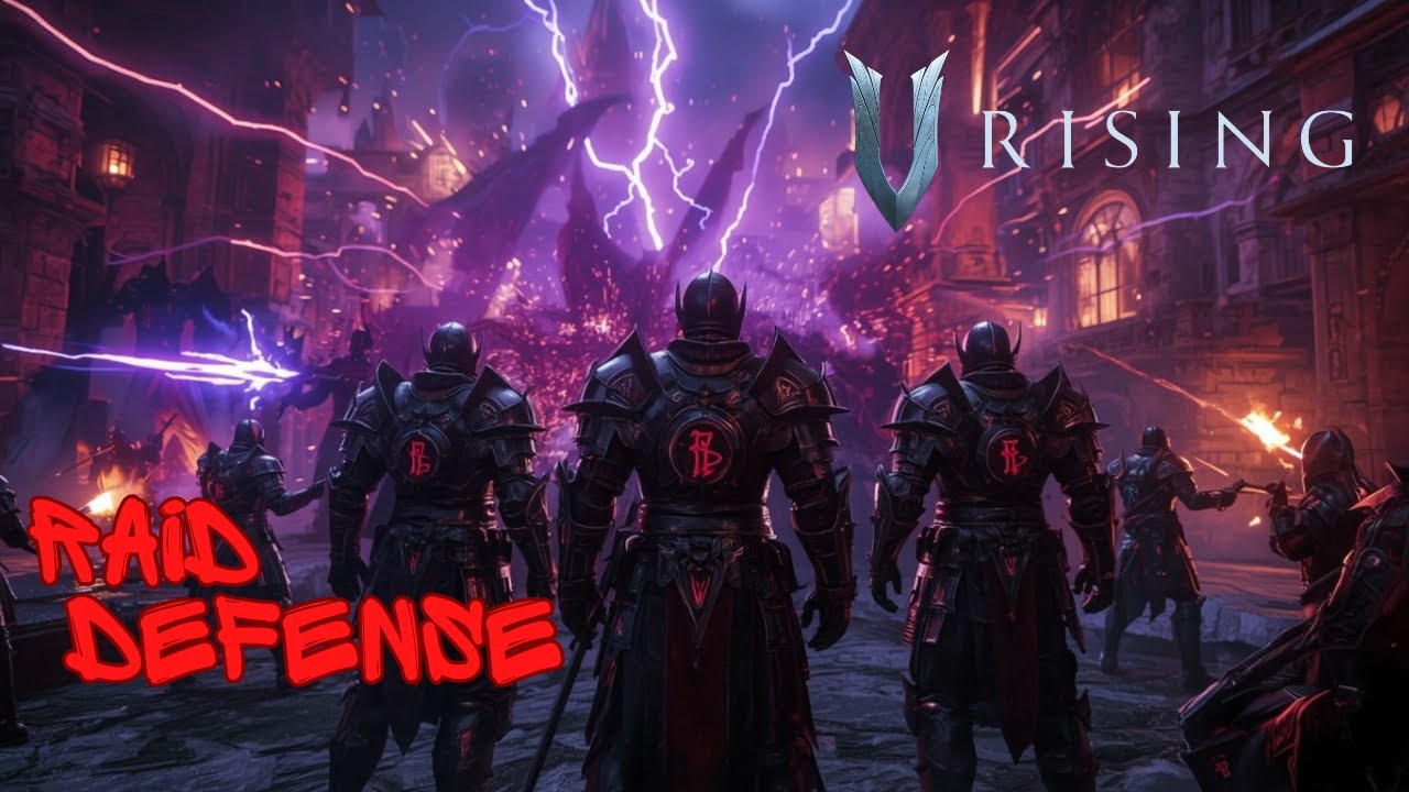 3v4 Raid Defense | V Rising