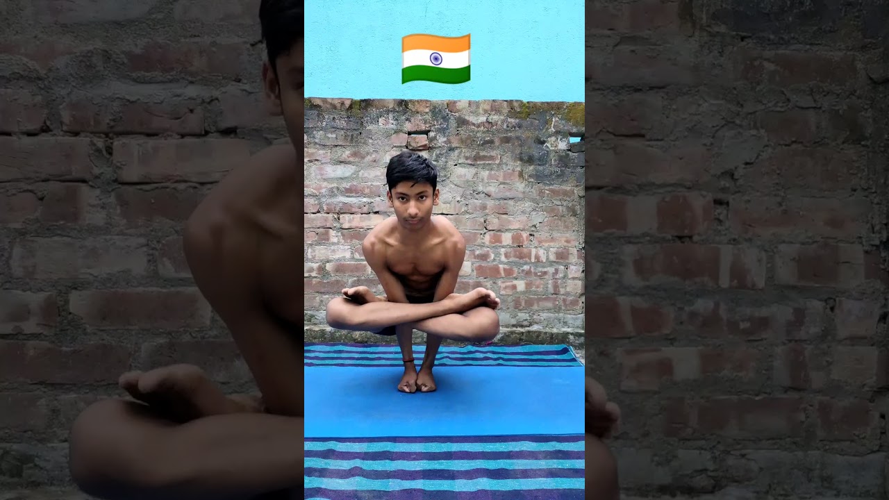 India🇮🇳 vs China🇨🇳 yoga handstand 🔥🔥  #yoga #shorts #india