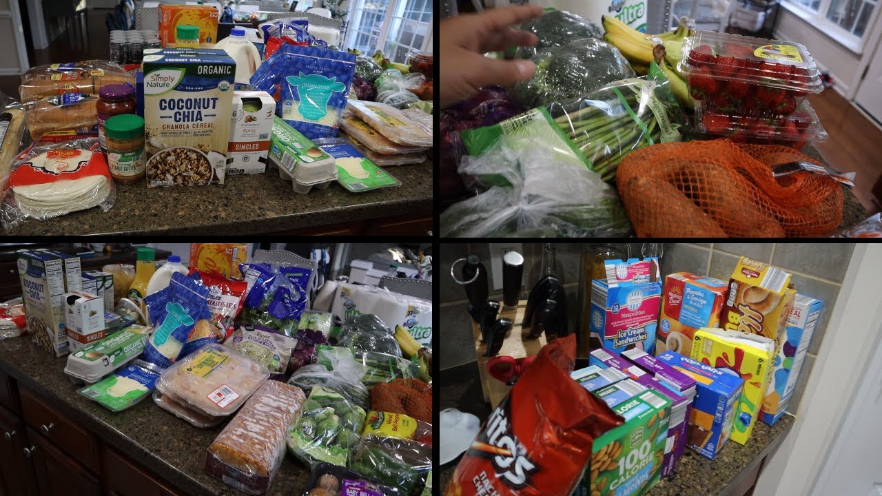 COMPRA DE COMIDA SEMANAL + Organizacion de gasto de comida + Compras del mandado