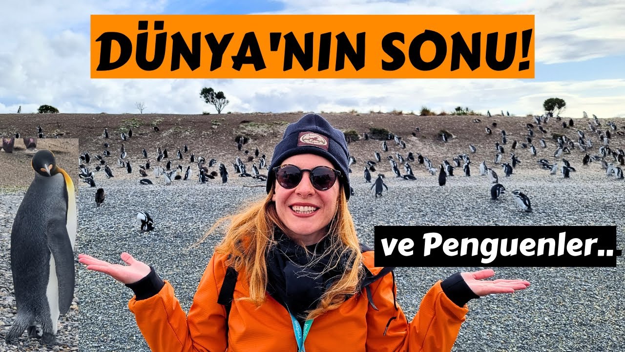 Dünya'nın EN GÜNEY ŞEHRİ Nasıl Bir Yer? KRAL PENGUEN ile Tanıştım! Ushuaia - Arjantin (Patagonya)