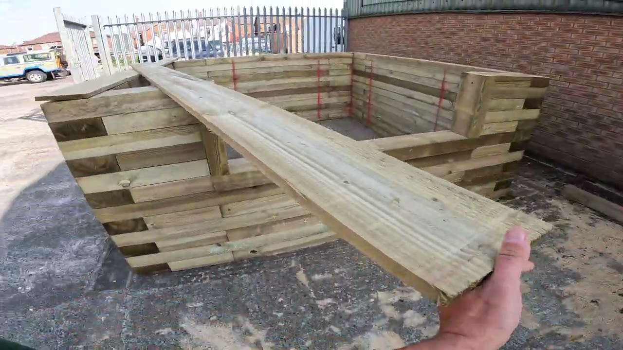 3x3 metre Sleeper Pond Kit