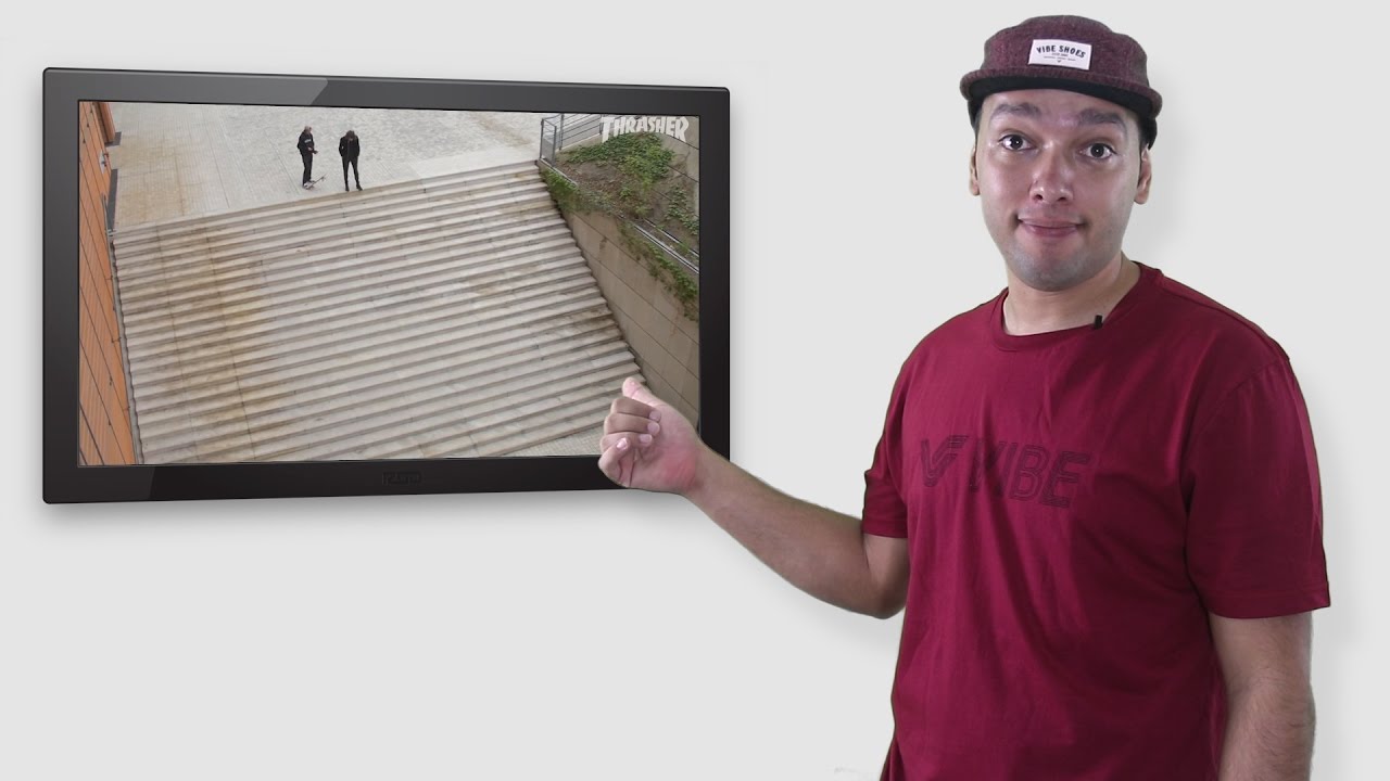 Kickflip Mais Alto do Mundo? - Comentando as Tricks #09