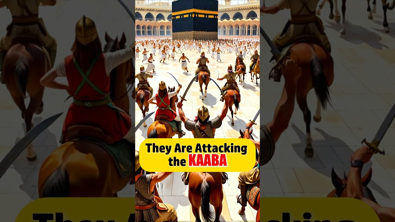 The Story of the Stolen Black Stone from the Kaaba #islamicshorts