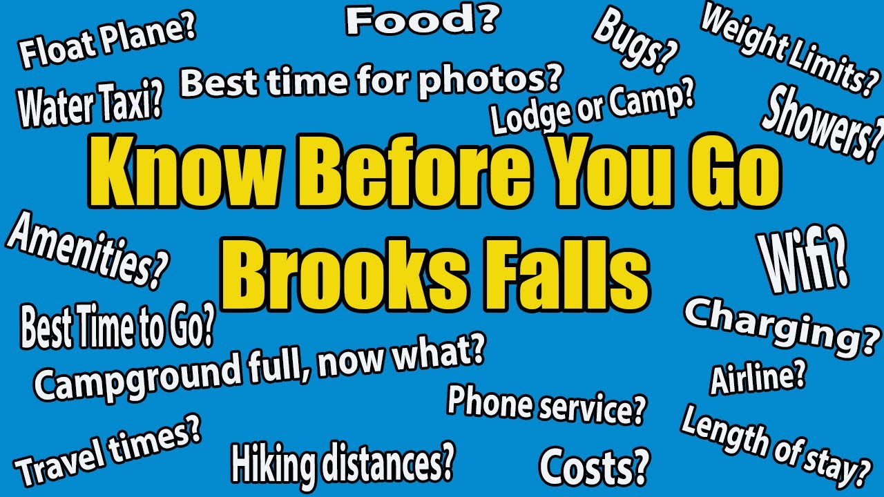 Brooks Falls - Things to Know Before You Go: Fun Foto Tips & Trips Episode #40
