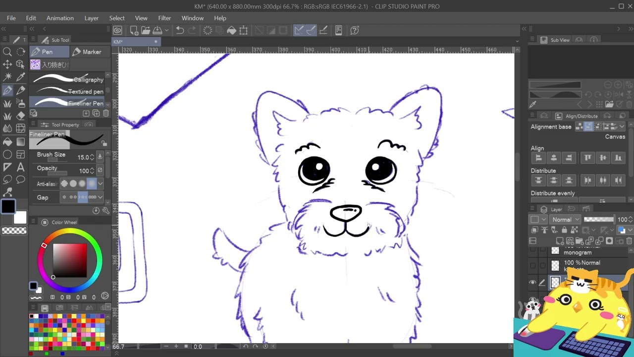 Art stream for fren