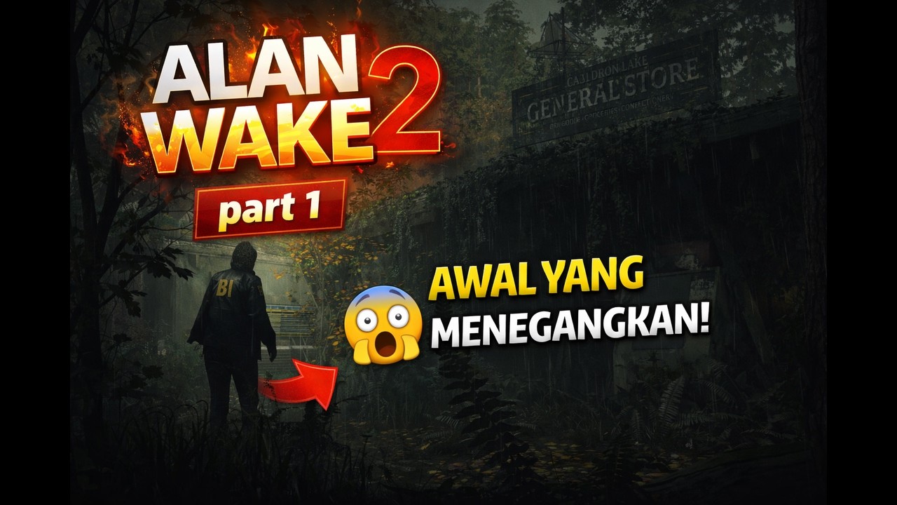 ALAN WAKE 2 Part 1 — Alan Kembali, Tapi Di Mana?