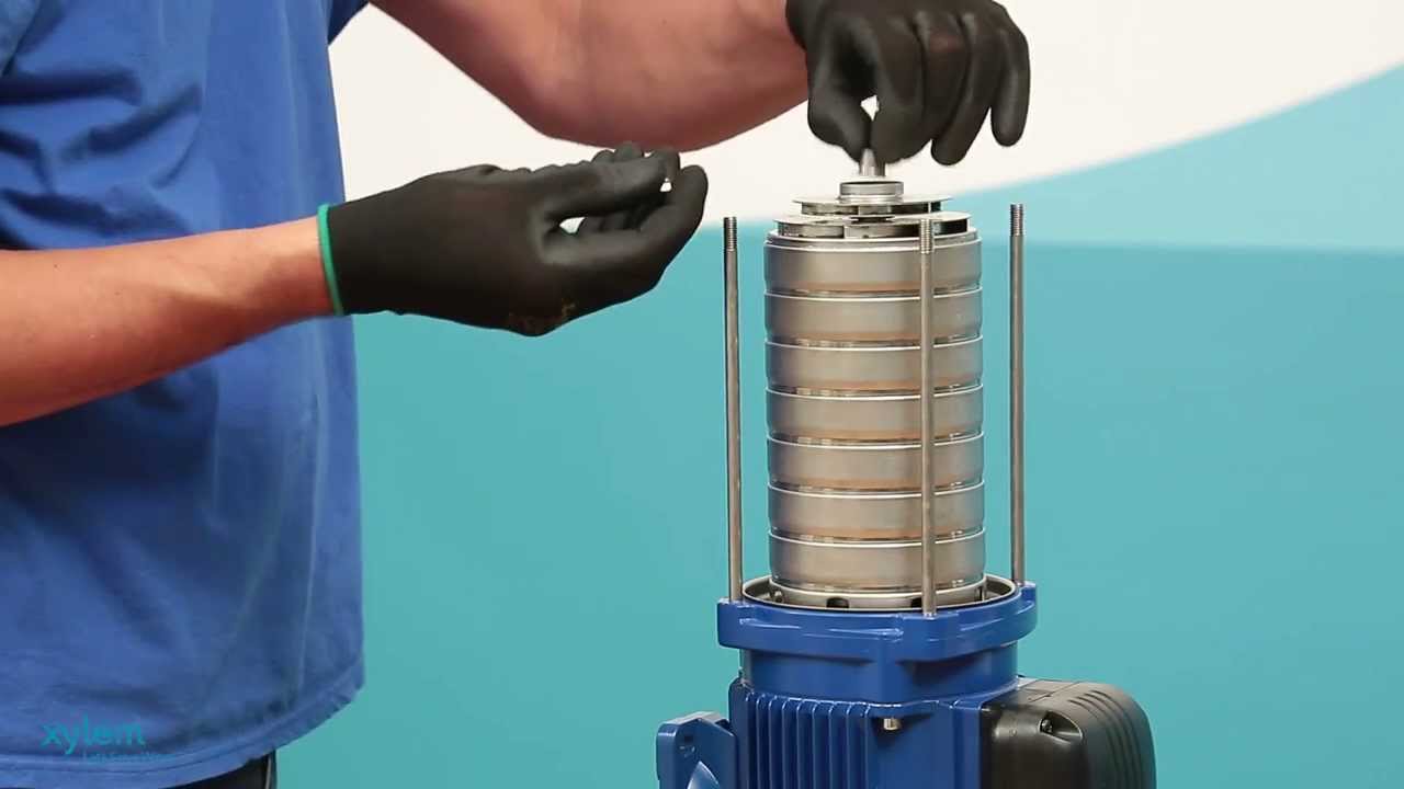 Repair: Sleeve version of Lowara e-HM stainless steel impellers