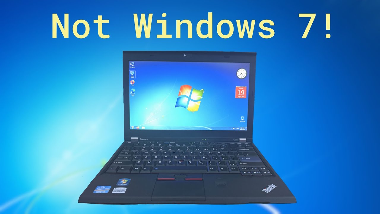 This is not Windows 7!