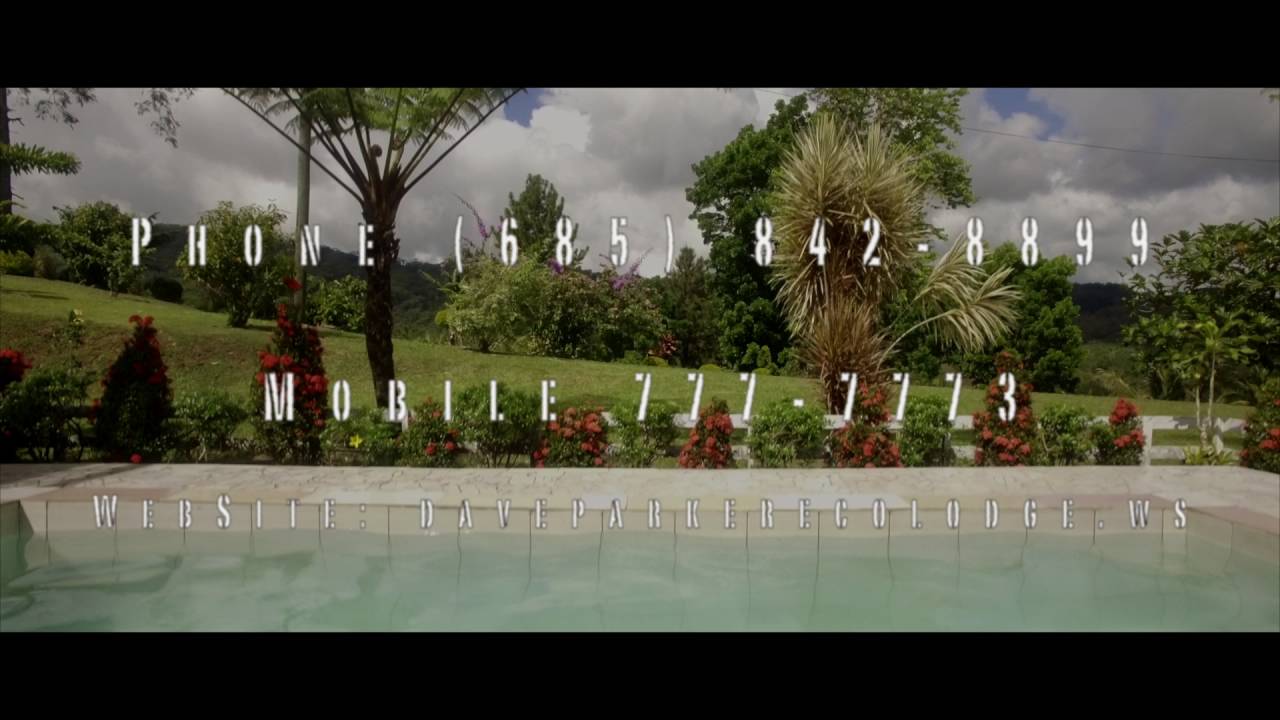 Dave Parker Eco Lodge Samoa