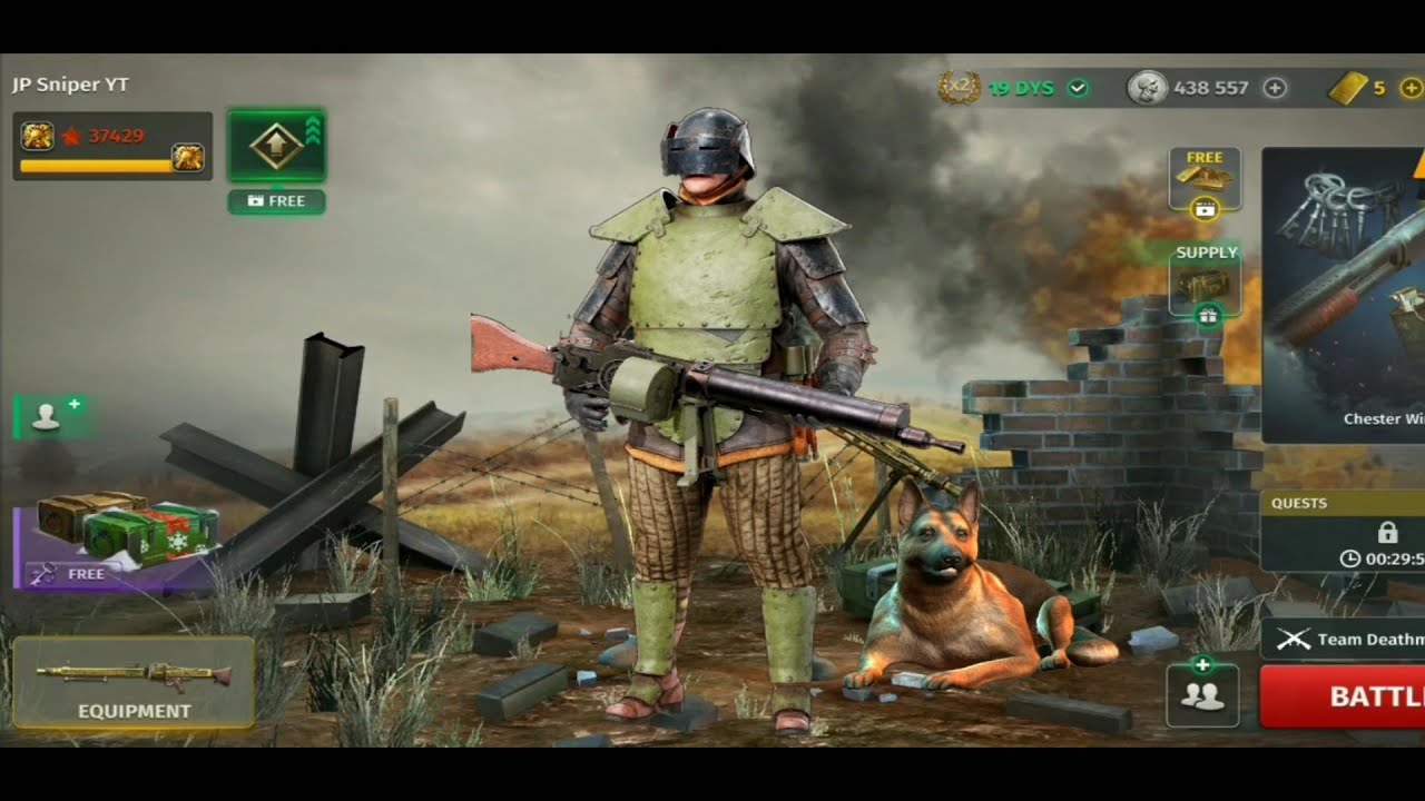 World War 2 Battle Combat dual Supreme Kill streak JUGGERNAUT+BATTLE DOG Android Epic Gameplay