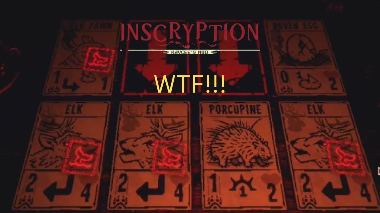 Inscryption Kaycee's Mod: How am I supposed to beat all that.