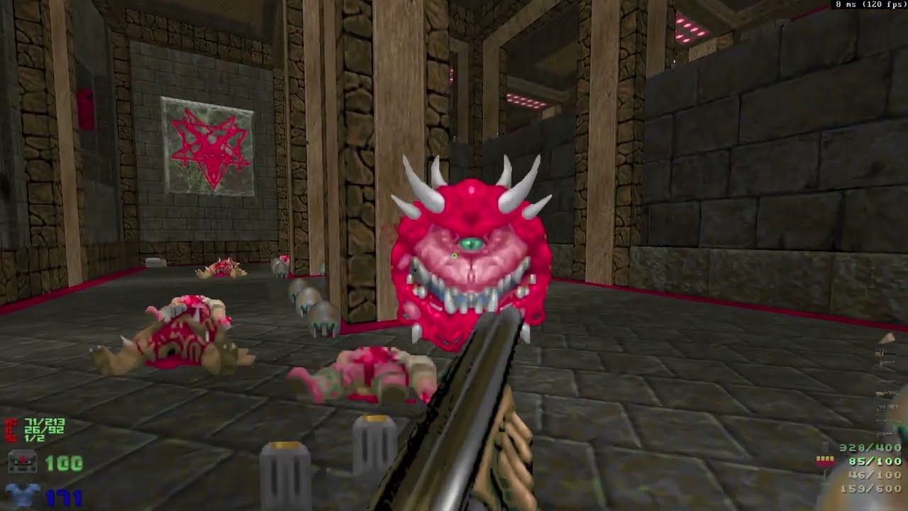 [Doom 2] Atmospheric Extinction, map 8