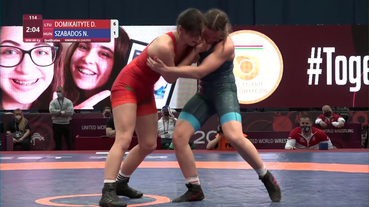 Qual. WW - 68 kg: D. DOMIKAITYTE (LTU) v. N. SZABADOS (HUN)