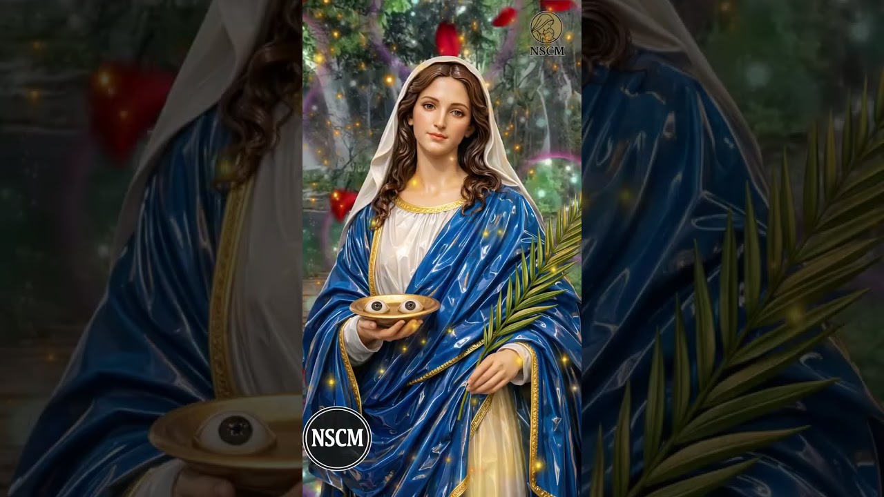 Oração da manhã à Santa Luzia 
Bom dia ! 🌹