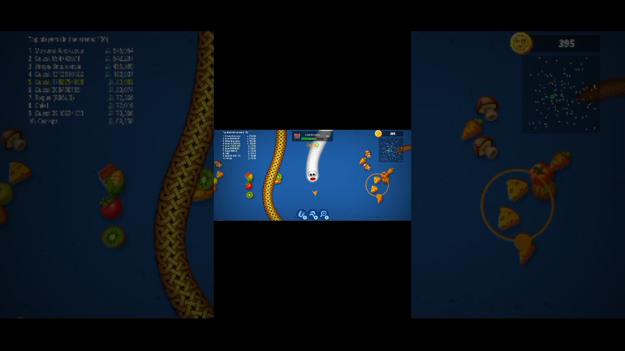 Worms zone playing 