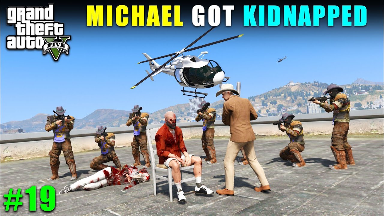 MICHAEL GOT KIDNAPPED BY DUGGAN BOSS | GTA 5 GAMEPLAY #19