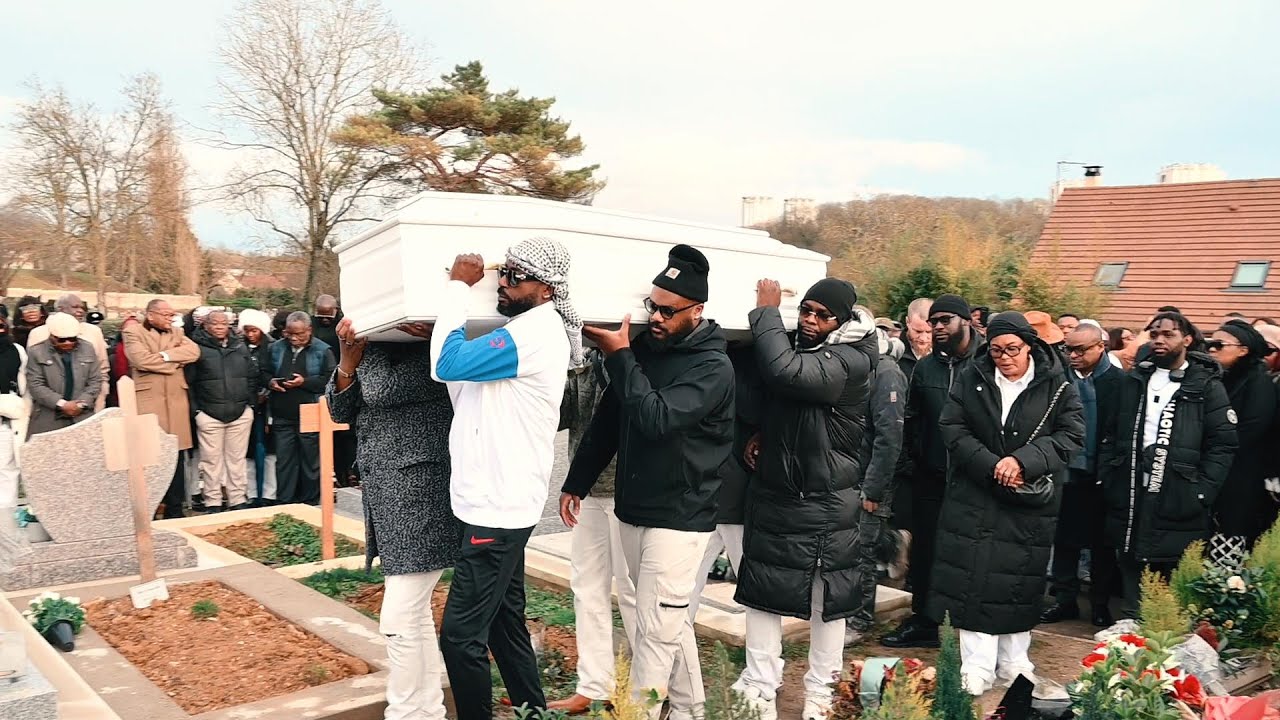 Les obsèques de Gérard Didis BASSANDZA au cimetière de Melun