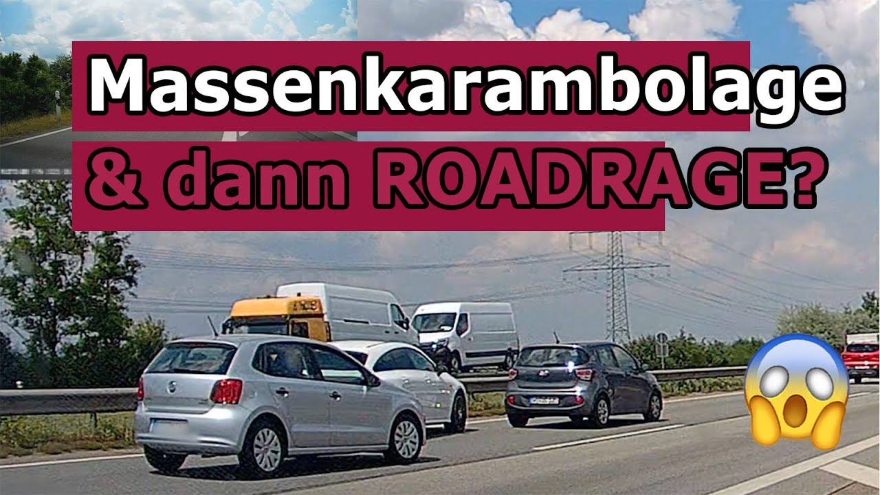 Wenn man auf der Autobahn gafft und in dem Moment ein Rückstau entsteht. Deutschland, deine Dashcams