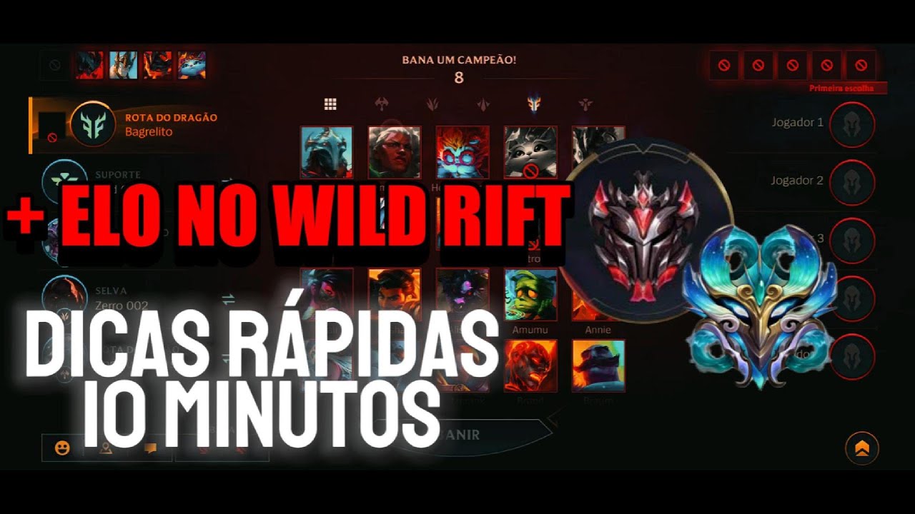 WILD RIFT A MELHOR FORMA DE SUBIR DE ELO NAS RANKEADAS, O SEGREDO