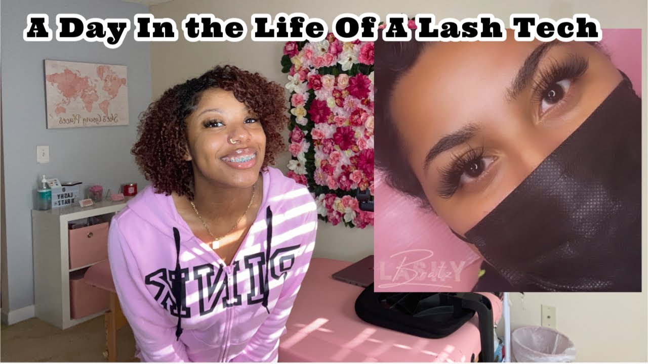 Day In The Life Of A Lash Tech | Lash With Me