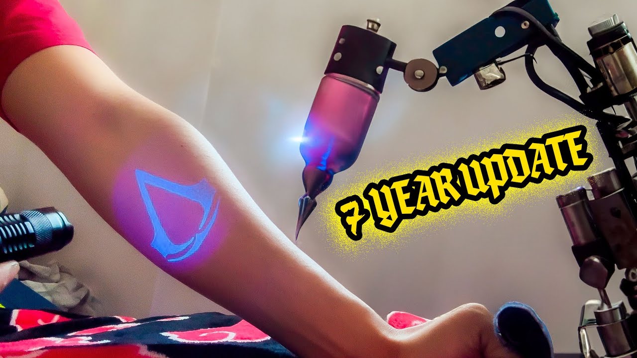 Обновление за 7 лет с моей татуировкой UV Blacklight