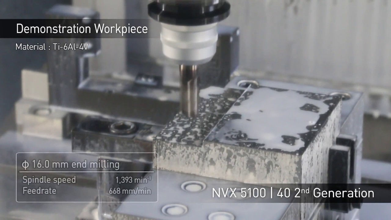 NVX 5100 2nd Generation　デモワーク/ Demonstration workpiece