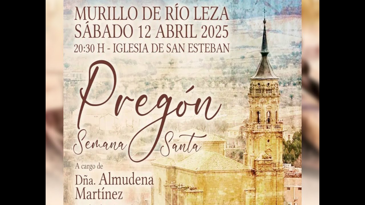 El Pregón de Murillo - Semana Santa 2025.