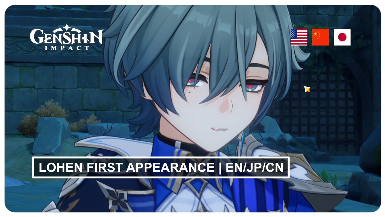Lohen: First Encounter All Voice [EN/JP/CN] | Genshin Impact 6.4 (Cutscene)
