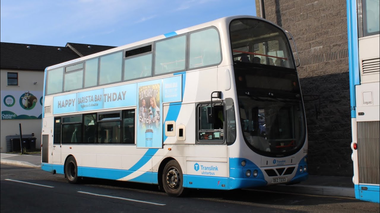 Translink Ulsterbus: Wright Volvo B9TL Gemini 1 (2233) - Route: 116a
