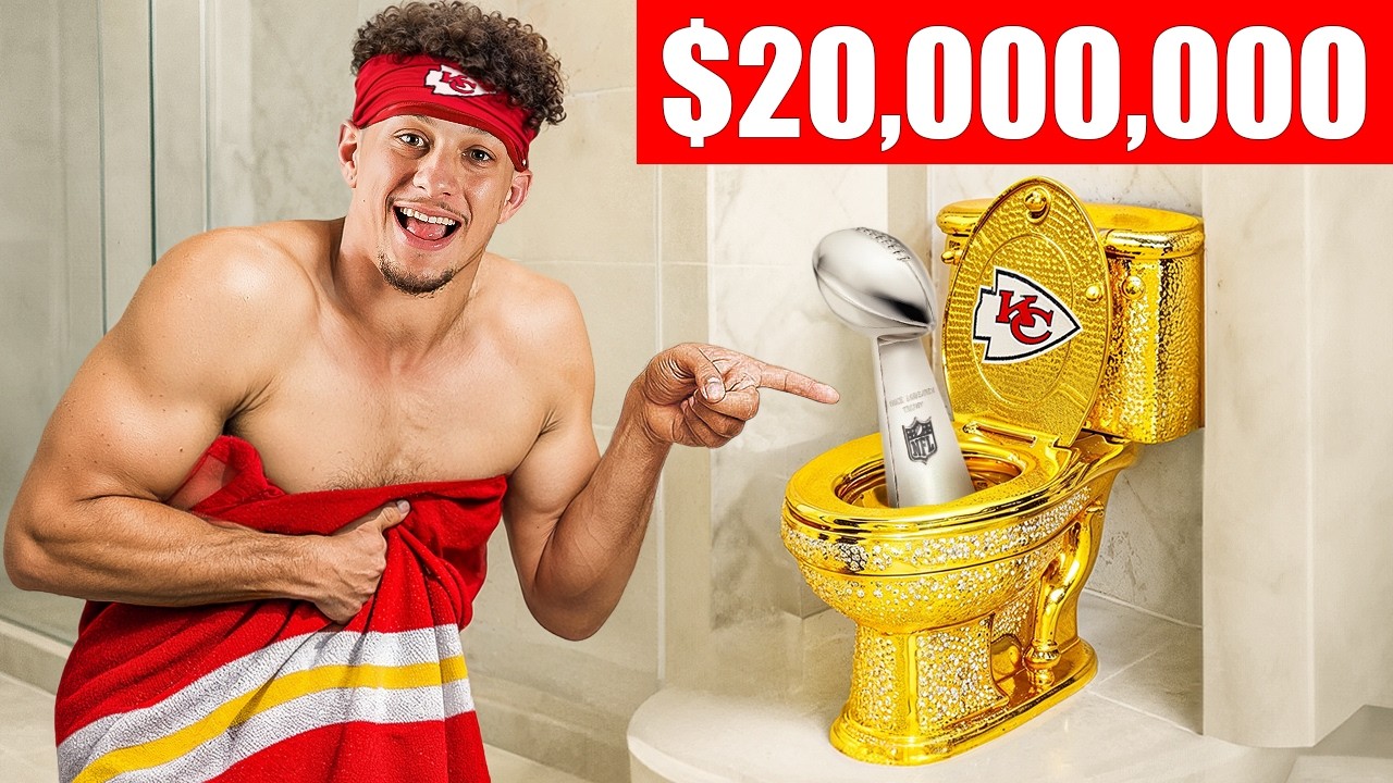 $2 VS $20,000,000 Things Patrick Mahomes Owns
