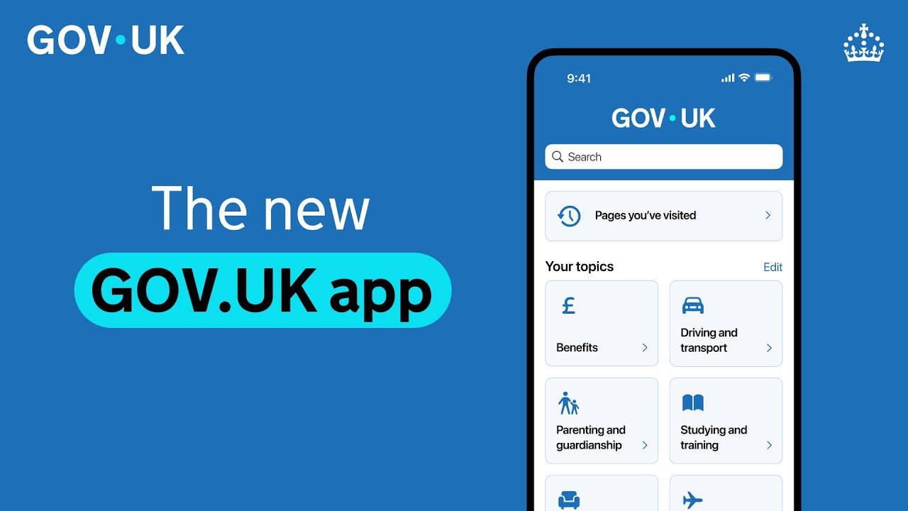 The new GOV.UK app