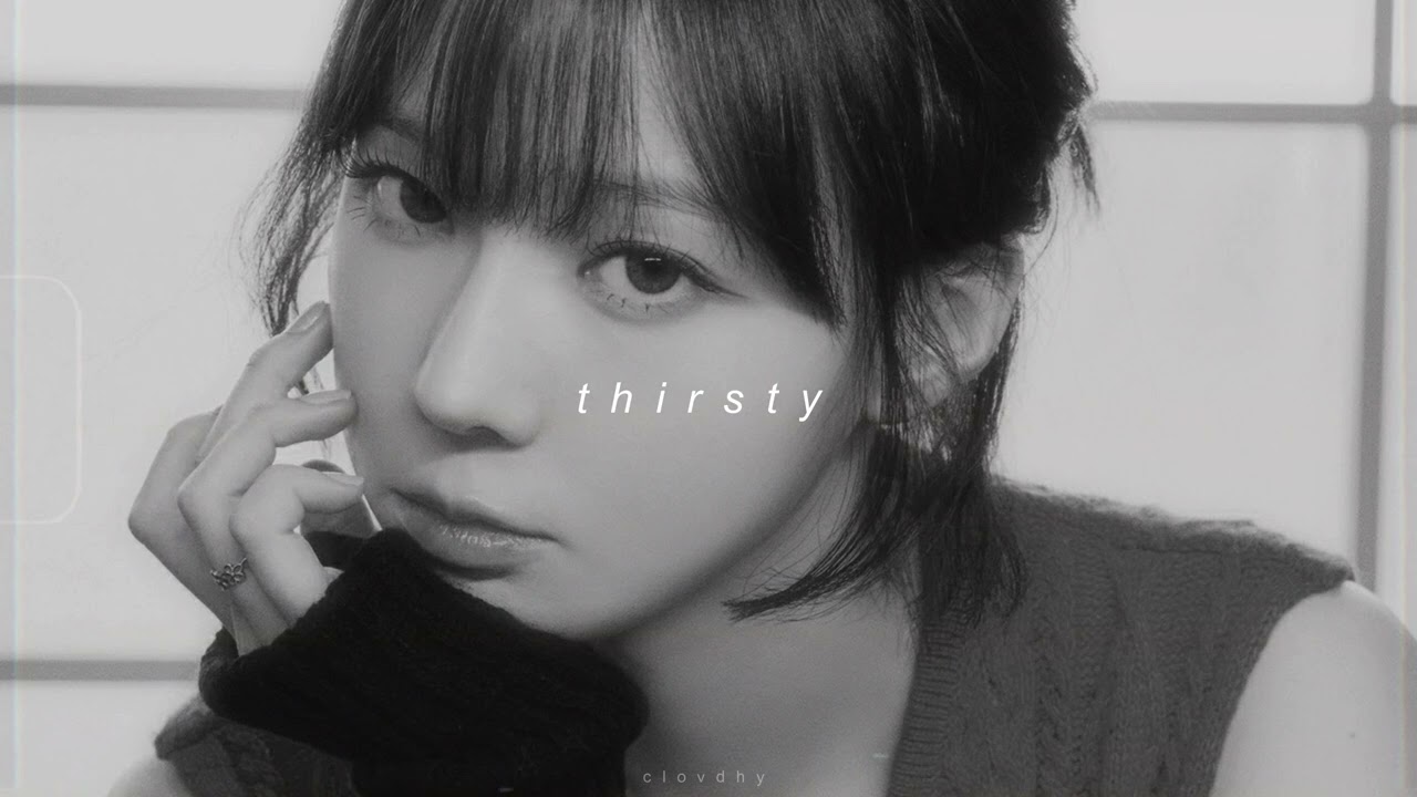 aespa - thirsty (sped up + reverb)